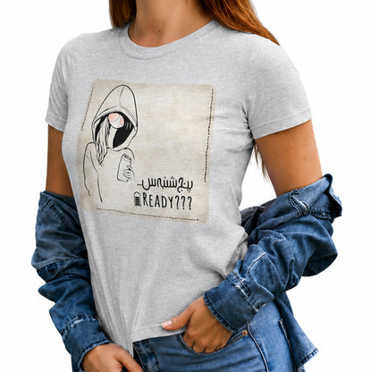 Persian funny T-Shirt, پنج شنبه، Thursday, Iranian Art Shirt, Unique Gift for Her, Art line Persian Design