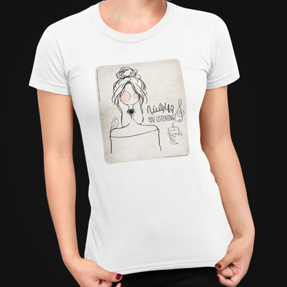 Persian T-Shirt,چهارشنبه ،  Wednesday , Iranian Art Shirt, Unique Gift for Her, Art line Persian Design