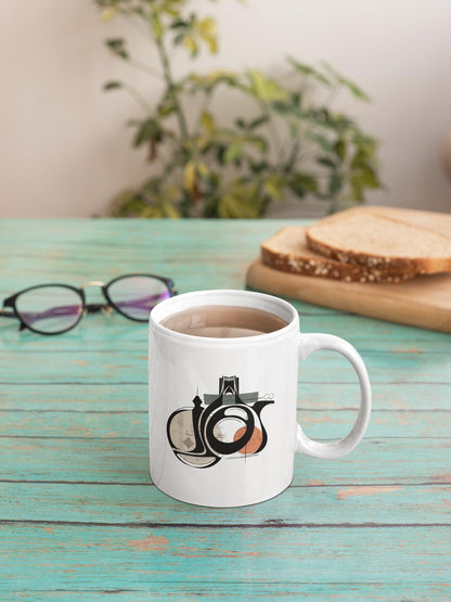 Persian TEHRAN Mug, Farsi Calligraphy, Iranian Gift, 11oz/15oz Coffee Cup, تهران