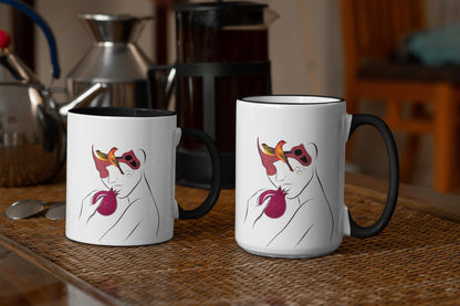 Persian Yalda Mug,  Farsi Calligraphy, Iranian Gift, 11oz/15oz Coffee Cup