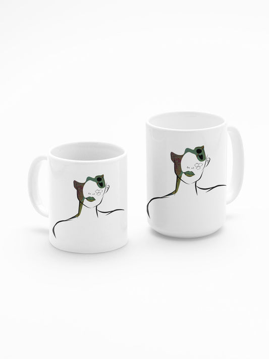 Hich Mug, Persian Art Coffee Cup, Personalized Gift , Iranian calligra, Calligraphy Mug, هیچ