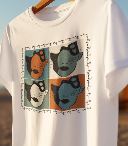 Persian T-Shirt, Farsi Typography Gift, Iranian Art Shirt, Unique Gift for Her/Him, Minimalist Persian Design