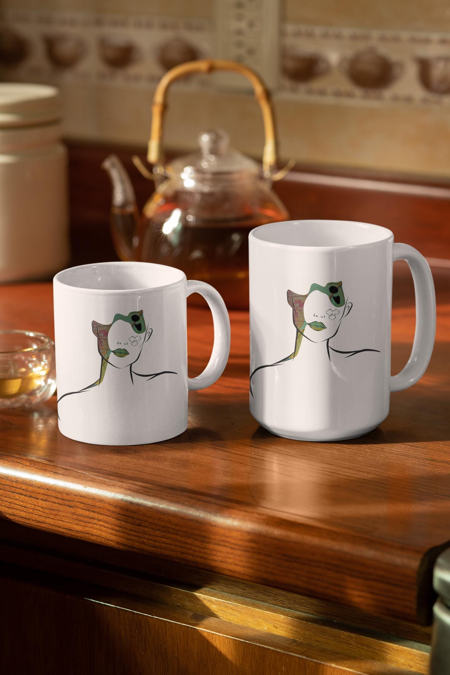 Hich Mug, Persian Art Coffee Cup, Personalized Gift , Iranian calligra, Calligraphy Mug, هیچ