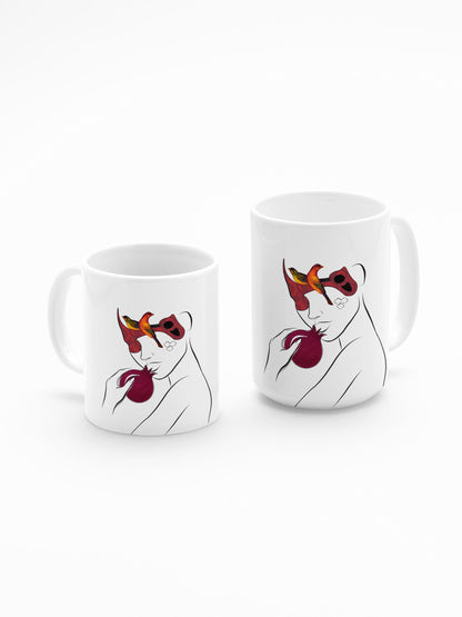 Persian Yalda Mug,  Farsi Calligraphy, Iranian Gift, 11oz/15oz Coffee Cup