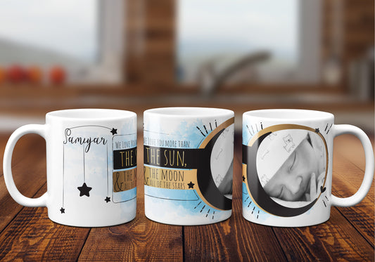 Custom Photo Mug | Personalized Ceramic Coffee Cup | 11oz 15oz Gift