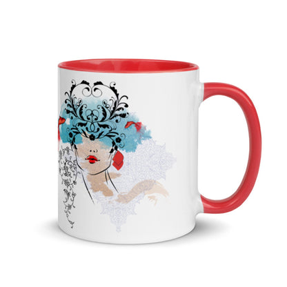 Persian Happy Norouz Mug, Personalized Coffee Cup, Persian Art Gift