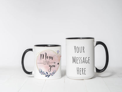 Personalized Mom Coffee Mug, Mother's Day Gift, 11oz Ceramic