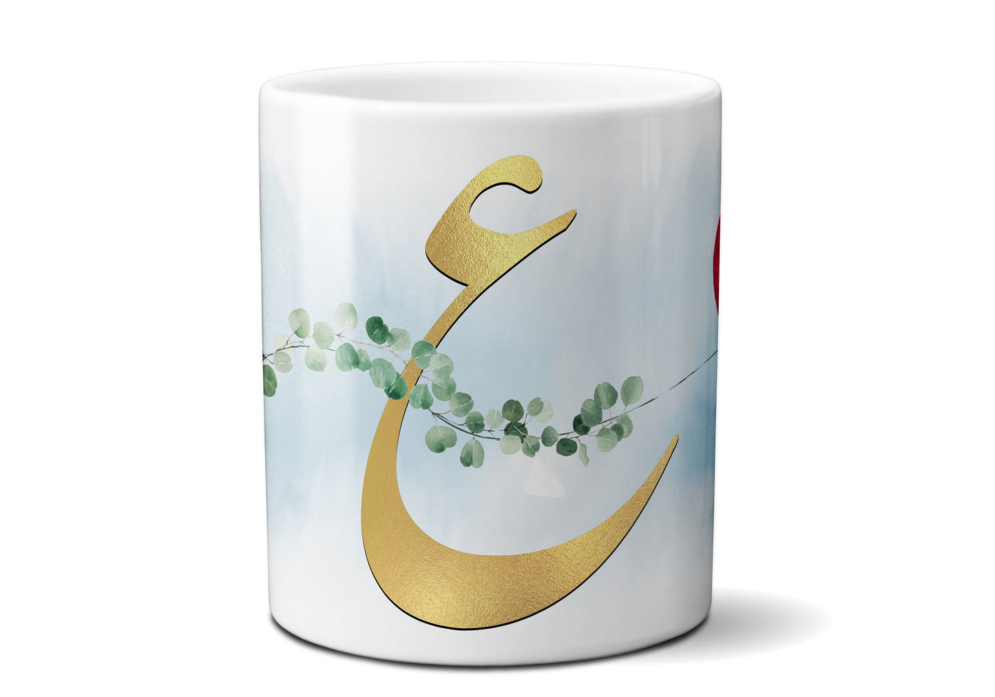 Personalized Persian Initial Mug | Farsi Monogram Coffee Cup