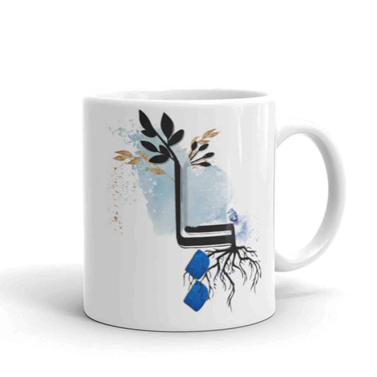 Persian Father’s Day Mug for Baba | Pedar Gift | Inspired Farsi Design