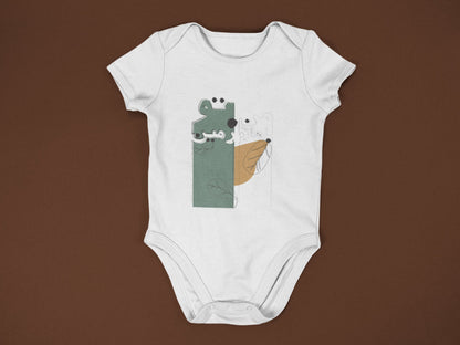 Nowruz Baby Onesie | Spring Inspired Design | Unisex Baby Outfit | First Nowruz Gift