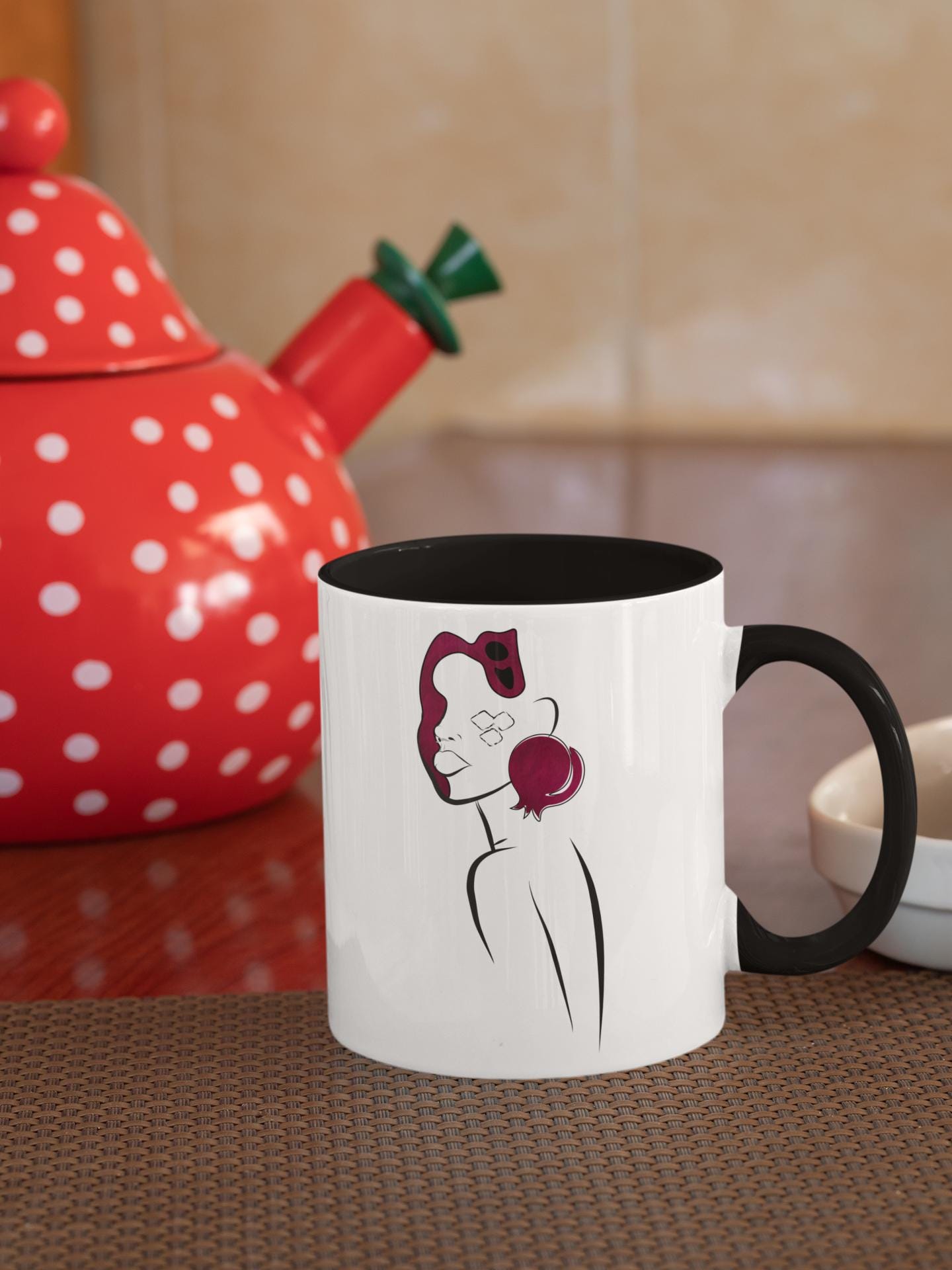 Yalda Mug, Persian Art Coffee Cup, Personalized Gift , Iranian calligra, Calligraphy Mug, یلدا
