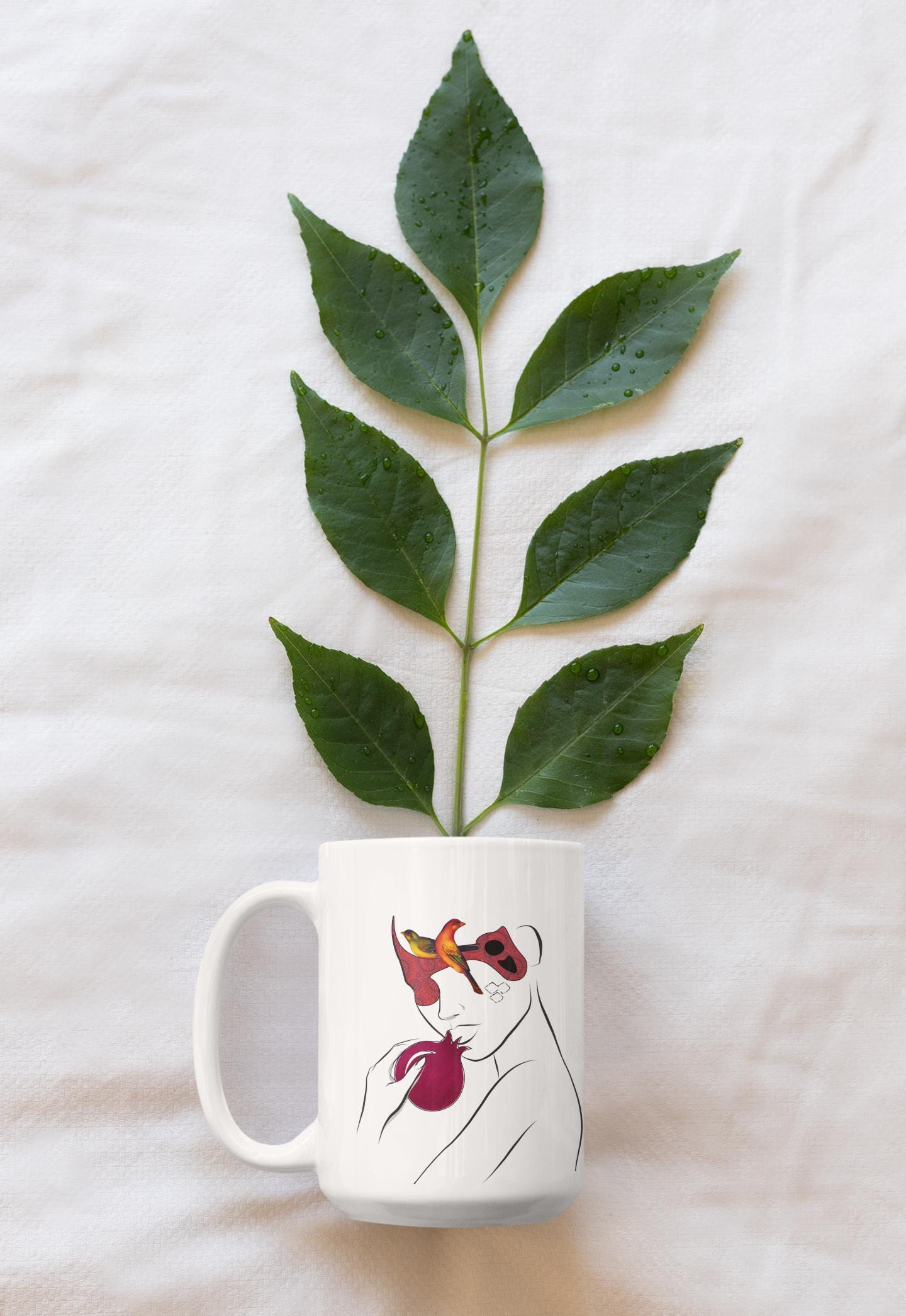 Persian Yalda Mug,  Farsi Calligraphy, Iranian Gift, 11oz/15oz Coffee Cup