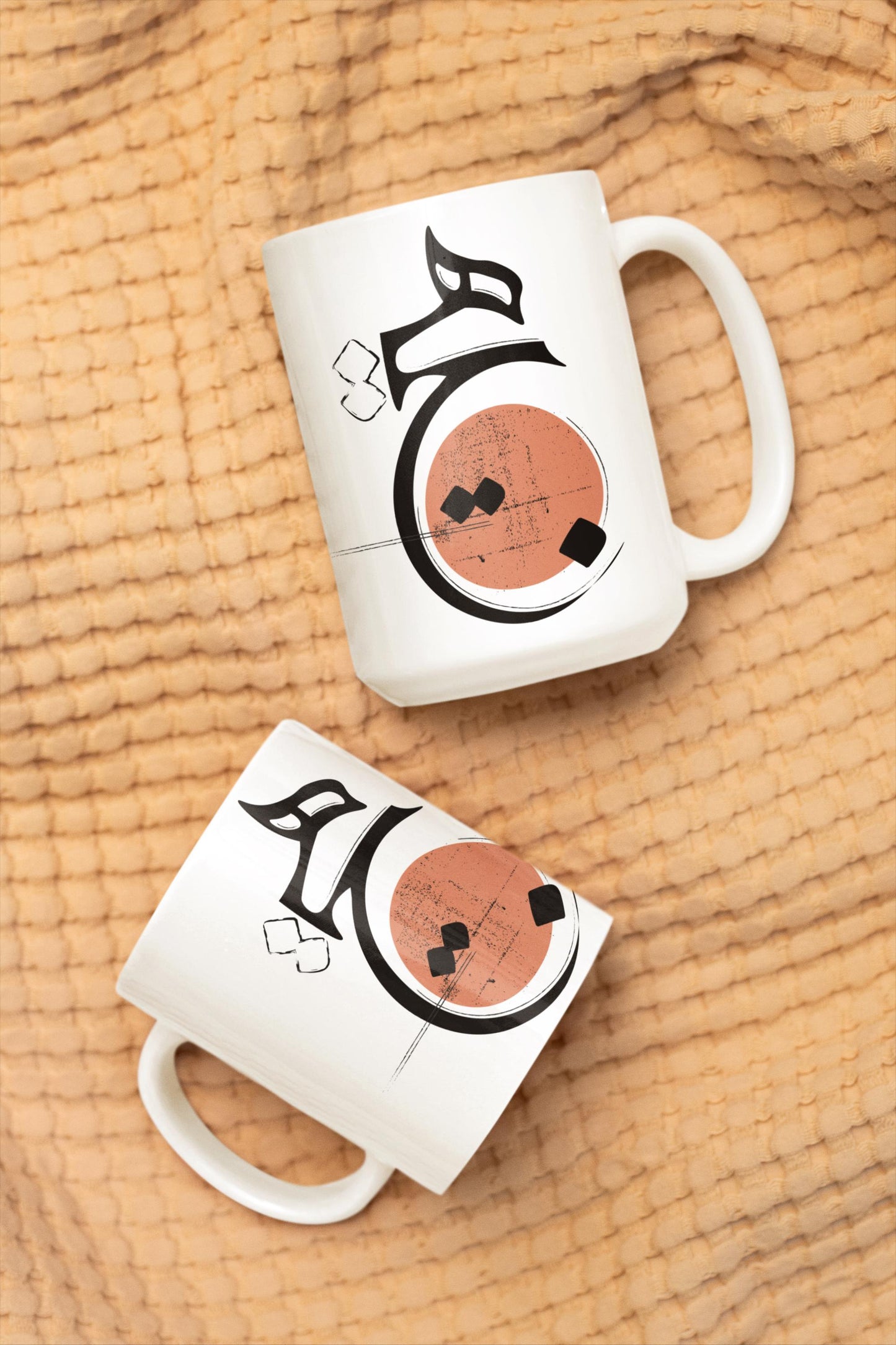 Persian HICH Mug, Farsi Calligraphy, Iranian Gift, 11oz/15oz Coffee Cup, هیچ