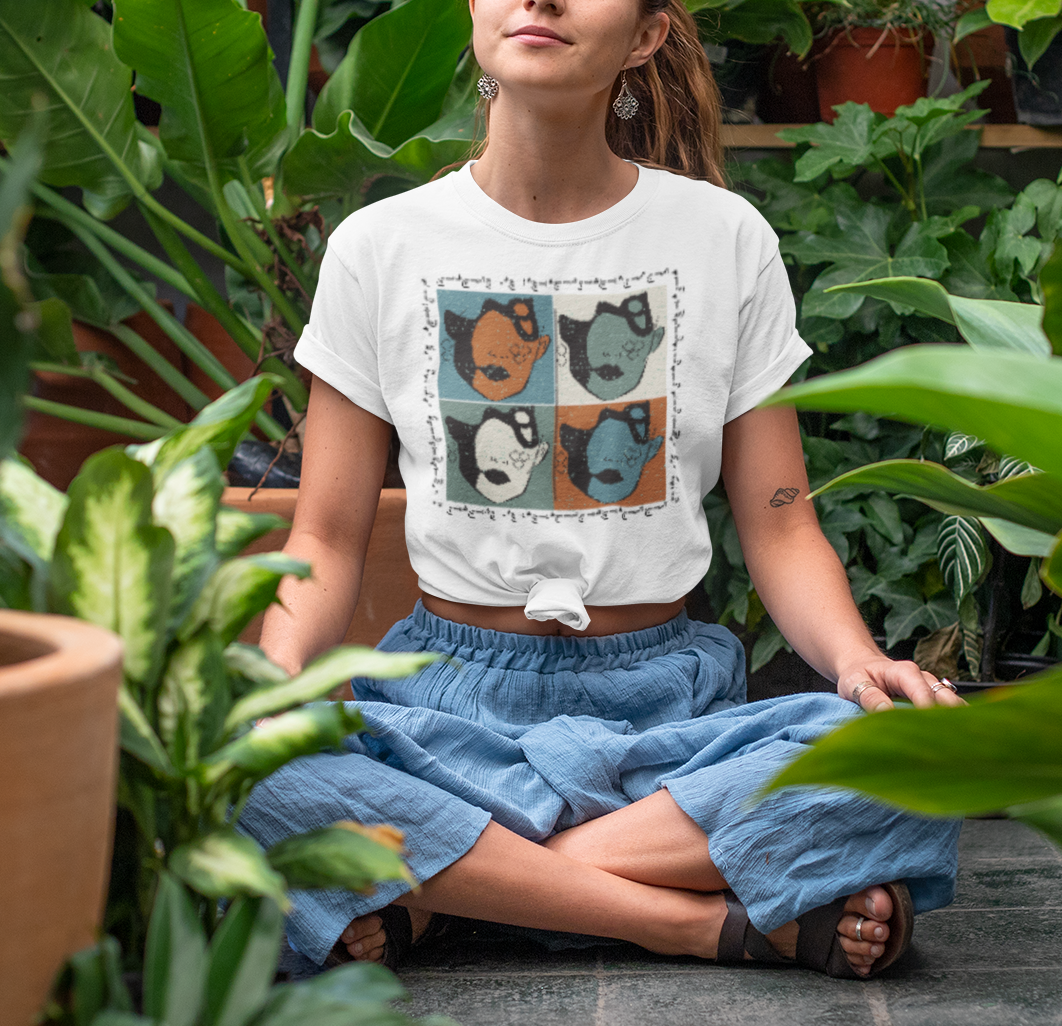 Persian T-Shirt, Farsi Typography Gift, Iranian Art Shirt, Unique Gift for Her/Him, Minimalist Persian Design