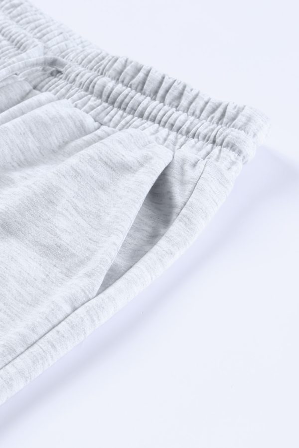 Gray Long Sleeve Pullover and Jogger Pants Lounge Set - Image 10