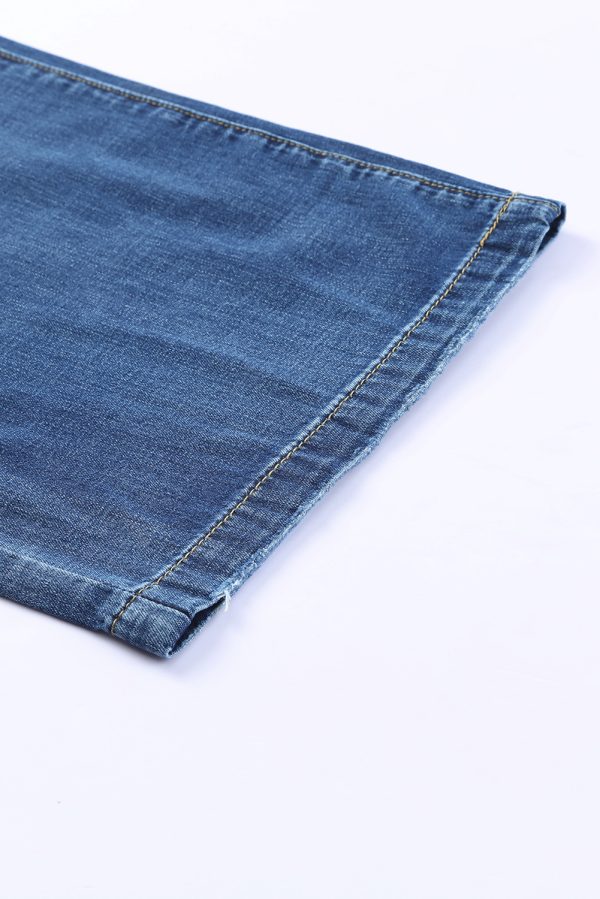 Blue Slouchy Wide Leg Jeans - Image 10